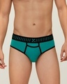 Shop Pack of 3 Men's Multicolor Vibe Antimicrobial Micro Modal Briefs-Design