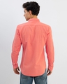 Shop Men's Coral Red Slim Fit Shirt-Design