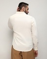 Shop Men's Cream Textured Shirt-Design