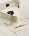 Shop Men's Cream Slim Fit Shirt