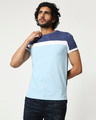 Shop Men's Cut & Sew Melange T-Shirt-Front