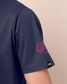 Shop Men's Dark Blue Galactus Graphic Printed T-shirt