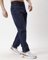 Shop Men's Dark Blue Washed Jeans-Design