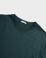 Shop Men's Dark Forest Green Oversized T-shirt