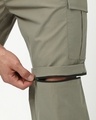 Shop Men's Dark Fown Zip-Off Convertible Cargo Pants