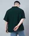 Shop Men's Dark Green Oversized Shirt-Full