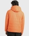 Shop Men's Dark Grey and Orange Reversible Oversized Puffer Jacket