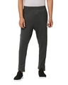 Shop Men's Dark Grey Solid Regular Fit Track Pants-Front