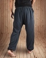 Shop Men's Dark Grey Washed Free Size Harem Pants-Full