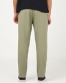Shop Men's Olive Green Cotton Linen Pants-Design