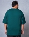 Shop Men's Green Oversized Plus Size T-shirt-Design