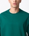 Shop Men's Dark Sea Green Oversized T-shirt