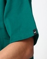 Shop Men's Dark Sea Green Oversized T-shirt