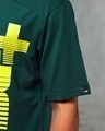 Shop Men's Green Rated Color Block Oversized T-shirt