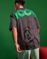 Shop Men's Dark Shadow Goofy Hyper Printed Oversized T-shirt-Front