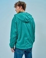 Shop Men's Blue Oversized Windcheater Jacket-Design