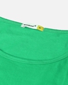 Shop Men's Deep Mint Game Over Minimal Typography Oversized Vest