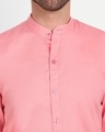 Shop Men's Dusty Pink Slim Fit Shirt