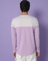 Shop Men's Purple Color Block T-shirt-Design