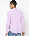 Shop Men's Feel Good Lilac Mandarin Collar Shirt-Design