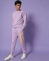 Shop Men's Feel Good Lilac Printed Joggers-Full