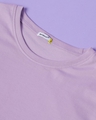 Shop Men's Feel Good Lilac Zip Color Block T-shirt