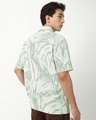 Shop Men's Fern Green All Over Printed Oversized Shirt-Design