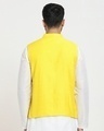 Shop Men's Yellow Nehru Jacket-Full