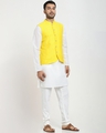 Shop Men's Yellow Nehru Jacket