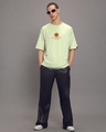 Shop Men's Fog Green High Sun Graphic Printed Oversized T-shirt
