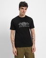 Shop Men's Black Friends Central Perk Graphic Printed T-shirt-Front