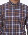 Shop Men's Full Sleeve Checkered Casual Shirt