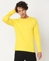 Shop Pack of 2 Men's White & Yellow T-shirt-Design