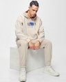 Shop Men's Gardenia Chillzz Graphic Printed Oversized Hoodies
