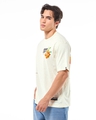 Shop Men's Gardenia Farm Fresh Graphic Printed Oversized T-shirt-Full