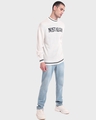 Shop Men's Gardenia Nostalgia Typography Oversized Sweater