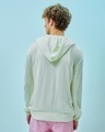 Shop Men's Gardenia Oversized Hooded Flatknit Sweater-Full