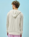 Shop Men's Gardenia Oversized Hooded Flatknit Sweater-Full
