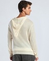 Shop Men's Gardenia Oversized Hooded Flatknit Sweater-Full