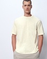 Shop Men's Gardenia Oversized T-shirt-Front