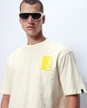 Shop Men's Gardenia Rise & Shine Garfield Graphic Printed Oversized T-shirt