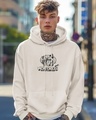 Shop Men's Gardenia Steamboat Willie Graphic Printed Oversized Hoodies-Front