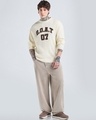 Shop Men's Gardenia Typography Oversized Sweater