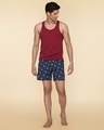 Shop Men's Gin Blue All Over Printed Boxer