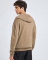 Shop Men's Ginger Root Brown Oversized Hoodies