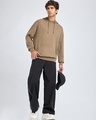 Shop Men's Ginger Root Brown Oversized Hoodies