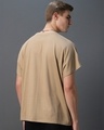 Shop Men's Ginger Root Brown Out Of Office Graphic Printed Square Fit Vest-Design