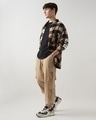 Shop Men's Ginger Root Brown Super Loose Fit Cargo Joggers