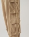 Shop Men's Ginger Root Brown Super Loose Fit Cargo Joggers