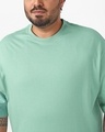 Shop Men's Granite Green Oversized Plus Size T-shirt